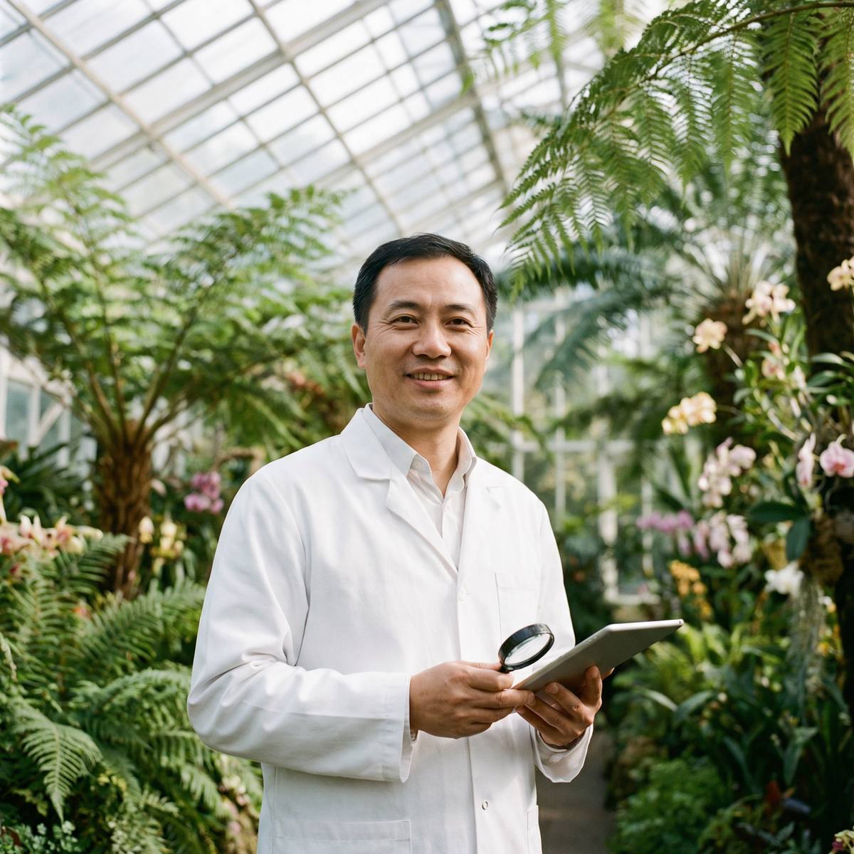 小小绘植物专家李建国