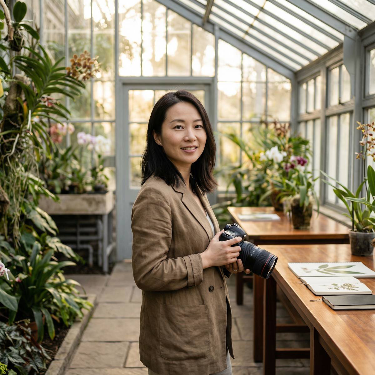 小小绘植物摄影师王晓梅